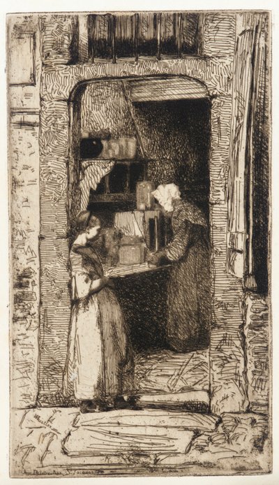 Sprzedawca Musztardy autorstwa James Abbott McNeill Whistler