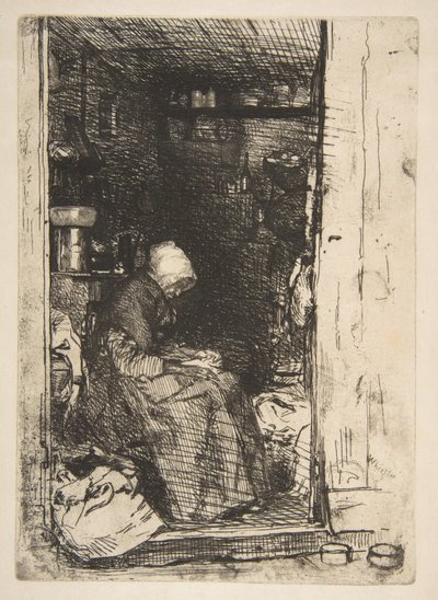 Stara szmacarka autorstwa James McNeill Whistler
