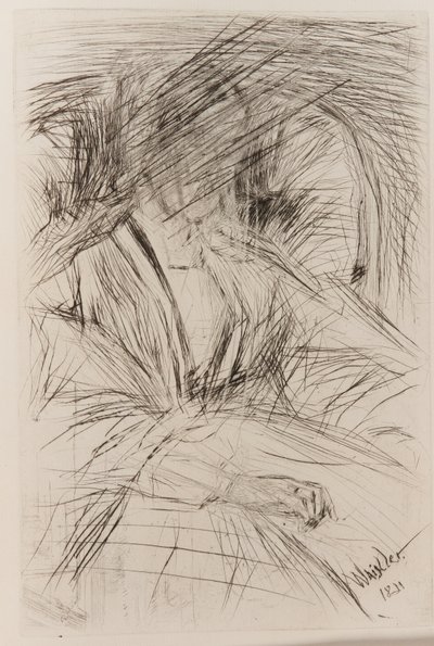 Pani w fotelu autorstwa James Abbott McNeill Whistler