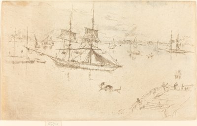 Laguna: południe autorstwa James Abbott McNeill Whistler