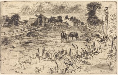 Krajobraz z koniem autorstwa James Abbott McNeill Whistler