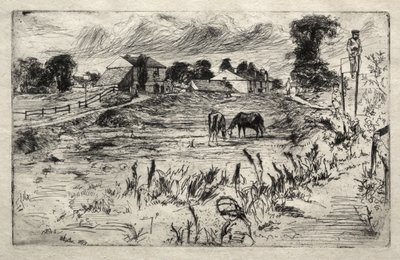 Pejzaż z koniem autorstwa James McNeill Whistler