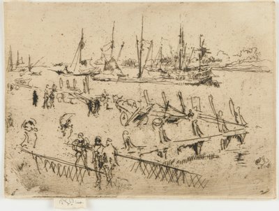 Mały Dordrecht autorstwa James Abbott McNeill Whistler