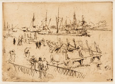 Mały Dordrecht autorstwa James Abbott McNeill Whistler