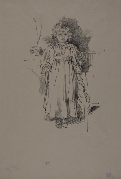 Mała Evelyn autorstwa James Abbott McNeill Whistler