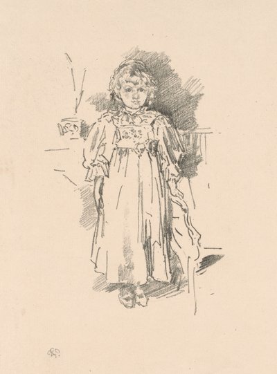 Mała Evelyn autorstwa James Abbott McNeill Whistler