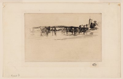 Most Little Putney autorstwa James Abbott McNeill Whistler