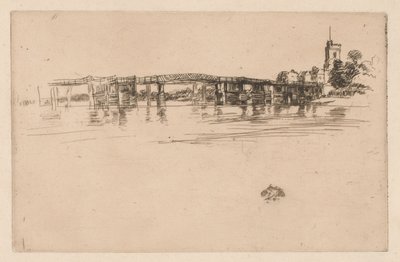 Most Little Putney autorstwa James Abbott McNeill Whistler
