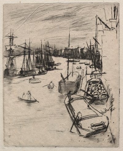 Little Wapping autorstwa James McNeill Whistler