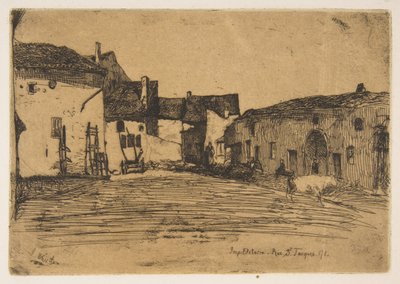 Liverdun autorstwa James McNeill Whistler