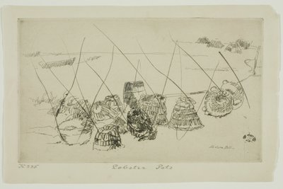 Garnki z homarem - Selsea Bill autorstwa James Abbott McNeill Whistler