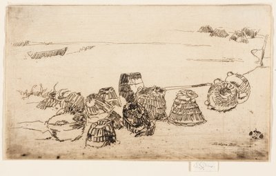 Garnki z homarem - Selsea Bill autorstwa James Abbott McNeill Whistler
