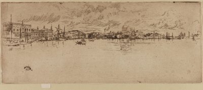 Długa Wenecja autorstwa James Abbott McNeill Whistler