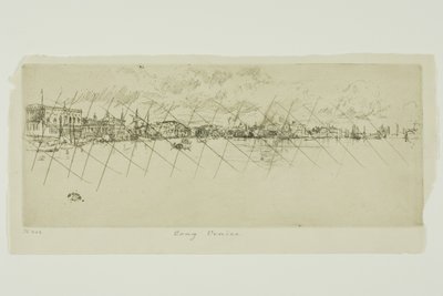 Długa Wenecja autorstwa James Abbott McNeill Whistler