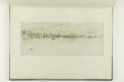 Długa Wenecja autorstwa James McNeill Whistler