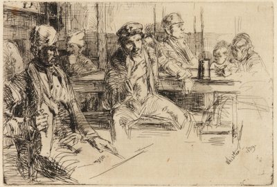 Longshore men autorstwa James Abbott McNeill Whistler