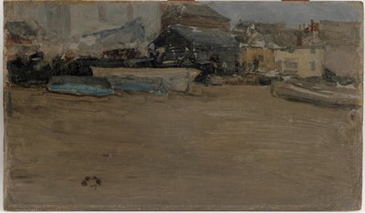 Odpływ autorstwa James Abbott McNeill Whistler