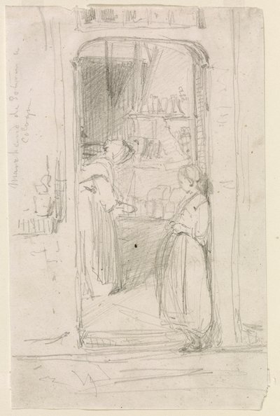 Kupiec dyni w Kolonii autorstwa James Abbott McNeill Whistler