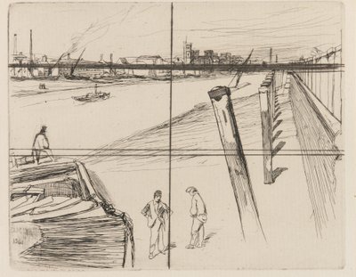 Millbank autorstwa James Abbott McNeill Whistler