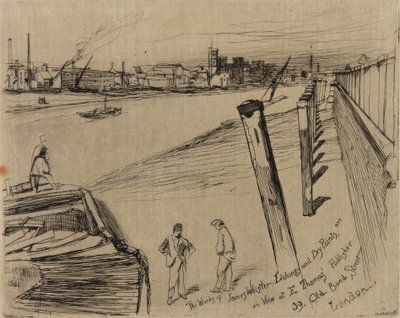 Millbank autorstwa James Abbott McNeill Whistler