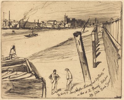 Millbank autorstwa James McNeill Whistler