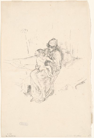 Matka i Dziecko, nr 1 autorstwa James Abbott McNeill Whistler