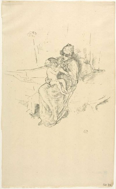 Matka i dziecko nr 1 autorstwa James McNeill Whistler