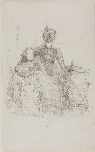 Matka i córka autorstwa James Abbott McNeill Whistler