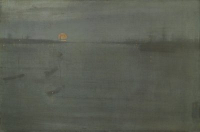 Nocturne: Niebieski i złoty - Southampton Water autorstwa James McNeill Whistler