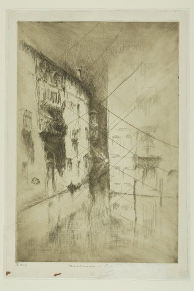 Nokturn: Pałace autorstwa James Abbott McNeill Whistler