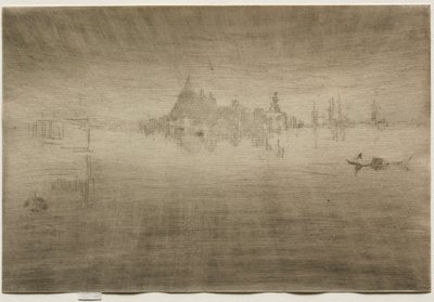 Nocturne:  Salute autorstwa James McNeill Whistler