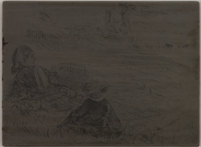 Pielęgniarka i dziecko autorstwa James Abbott McNeill Whistler