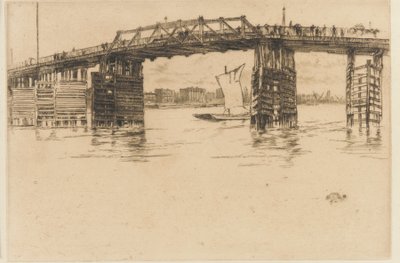 Stary most Battersea autorstwa James Abbott McNeill Whistler