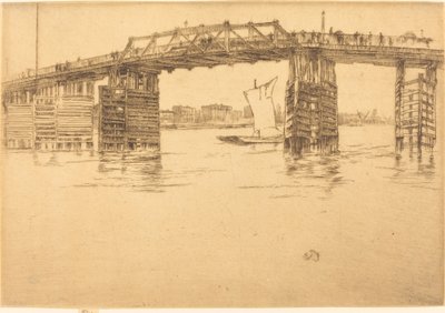 Stary most Battersea autorstwa James Abbott McNeill Whistler