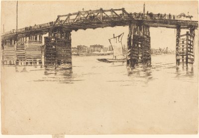 Stary most Battersea autorstwa James Abbott McNeill Whistler
