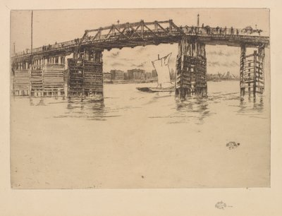 Stary most Battersea autorstwa James Abbott McNeill Whistler