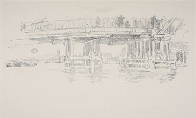 Stary most Battersea autorstwa James Abbott McNeill Whistler