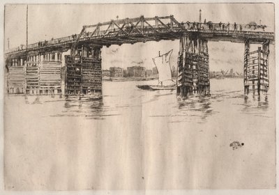 Stary most Battersea autorstwa James McNeill Whistler