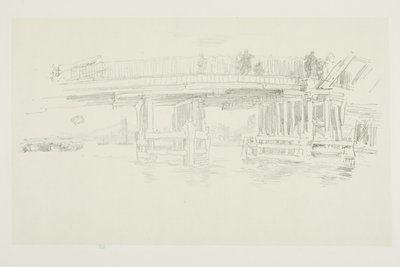 Stary most Battersea autorstwa James McNeill Whistler