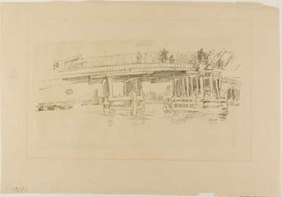 Stary most Battersea autorstwa James McNeill Whistler