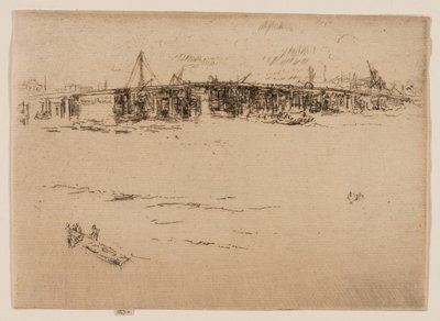 Stary Most Battersea, nr 2 autorstwa James Abbott McNeill Whistler