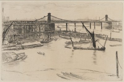 Stary most Hungerford autorstwa James Abbott McNeill Whistler