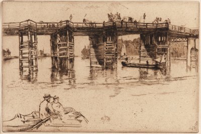 Stary most Putney autorstwa James Abbott McNeill Whistler