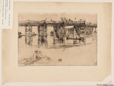 Stary most Putney autorstwa James Abbott McNeill Whistler