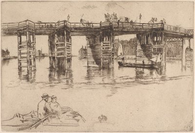 Stary most Putney autorstwa James McNeill Whistler