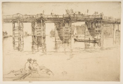Stary most Putney autorstwa James McNeill Whistler