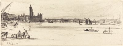 Stary Most Westminsterski autorstwa James Abbott McNeill Whistler