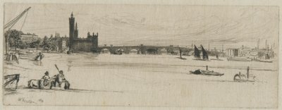 Stary Most Westminsterski autorstwa James Abbott McNeill Whistler