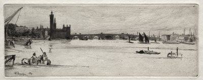 Stary most Westminsterski autorstwa James McNeill Whistler