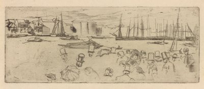 Penny Pasażerowie, Limehouse autorstwa James Abbott McNeill Whistler